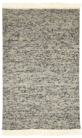 Zelda 491A Grey Cotton Hand Loomed Indian Rug