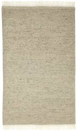 Zelda 491D Ivory Natural Wool Hand Loomed Indian Rug