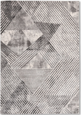 Zuri 201 Silver Loomed Turkish Rug