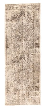 Hero Transitional 06 Beige Loomed Runner Turkish Rug