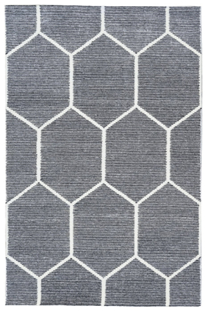 Jovita 0 Grey Wool Hand Tufted Indian Rug