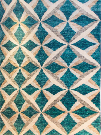Pouria Silk Hand Knotted Indian Rug