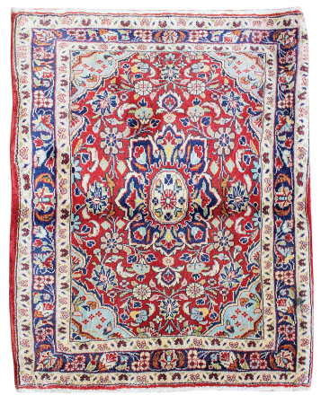 Hamadan Wool Hand Knotted Persian Rug