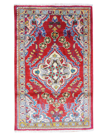 Hamadan Wool Hand Knotted Persian Rug