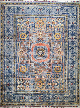 Mamluk Wool Hand Knotted Pakistani Rug