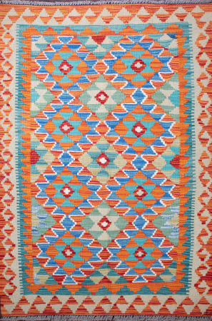 Kilim Maimana Wool Hand Knotted Pakistani Rug