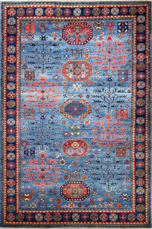 Faryab Wool Hand Knotted Pakistani Rug