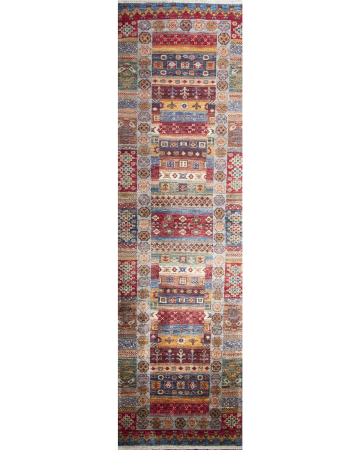 Kazak Khorjin Super Wool Hand Knotted Pakistani Rug