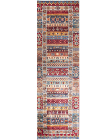 Kazak Khorjin Super Wool Hand Knotted Pakistani Rug