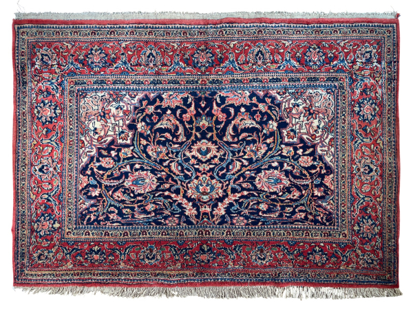 Sarough Wool Hand Knotted Persian Rug