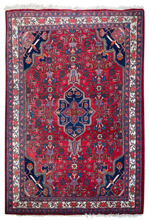 Bakhtiari Wool Hand Knotted Persian Rug