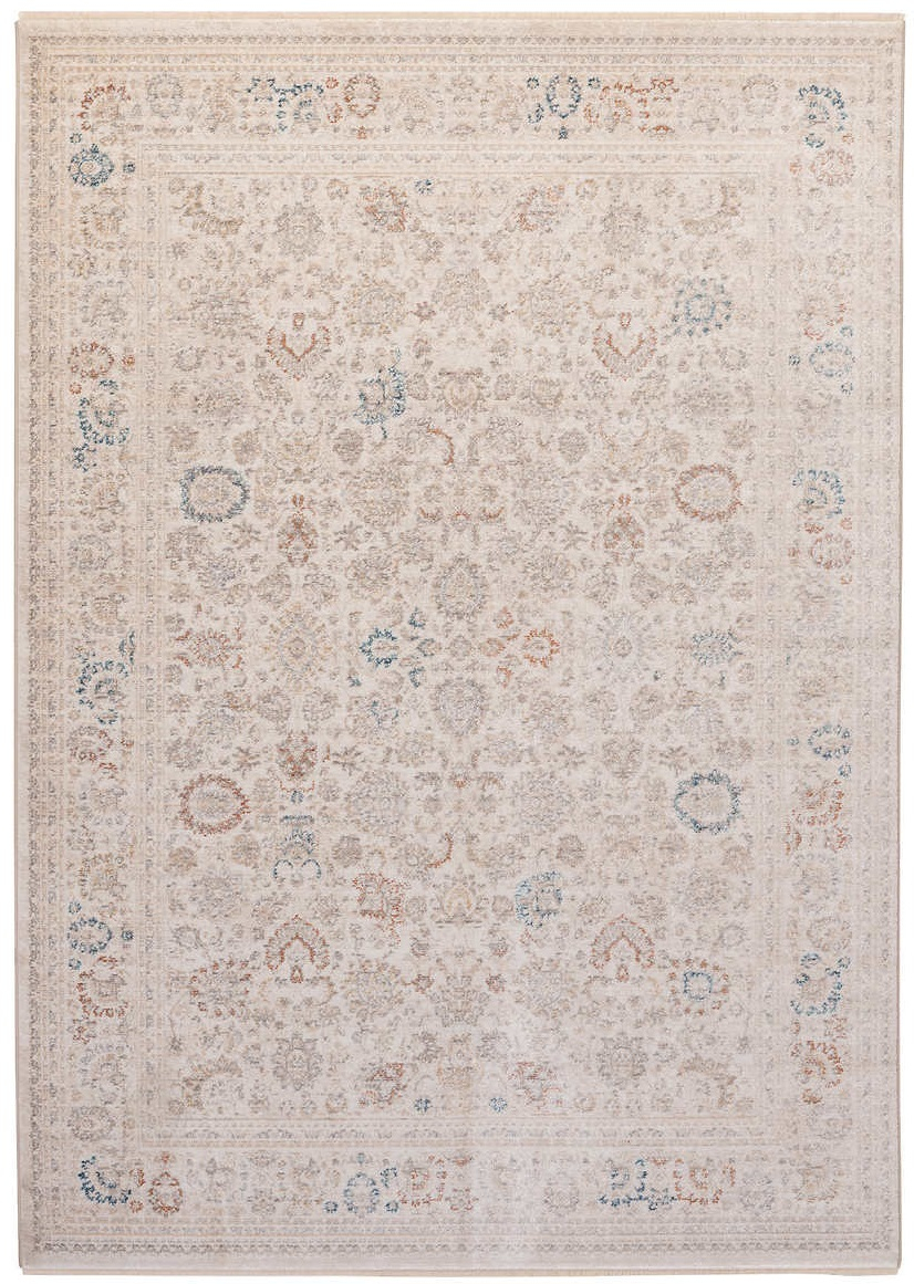 Emile 4 Ivory Loomed Turkish Rug, featuring Ivory tones and Minimal design, ideal area rug for any room in your home.